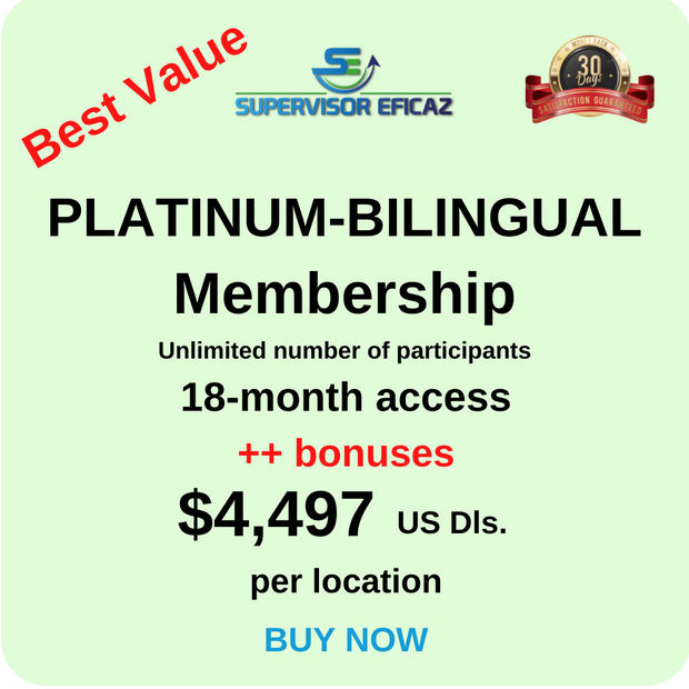 18 MONTHS ACCESS  - in Spanish with subtitles in English