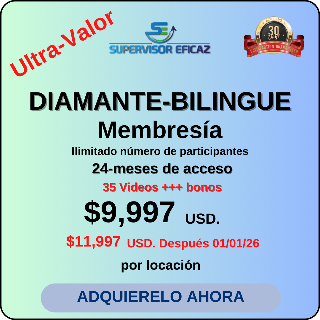 Diamond 24 Months Access - 35 Videos - in SPANISH with English subtitles